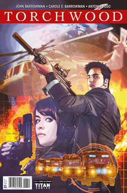Cover of Torchwood comic