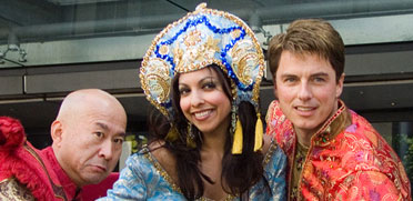 Aladdin with Yasmine and Emperor
