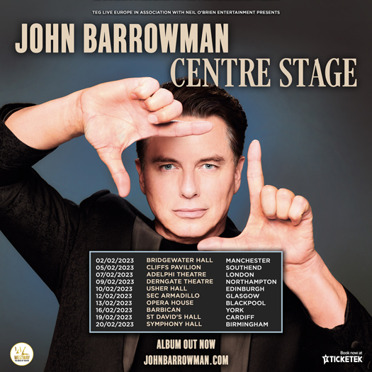 john barrowman tour 2023