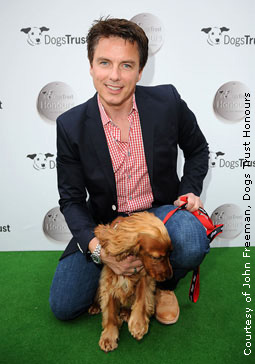 John and Charlie at the Dogs Trust Honours