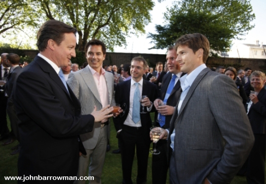 John and Scott meet The Prime Minister
