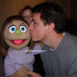 Kate Monster is quite taken with John