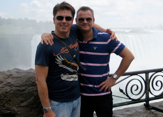 John at Niagara Falls 