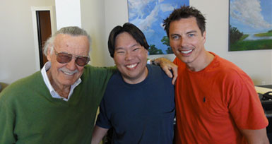 John with Stan Lee