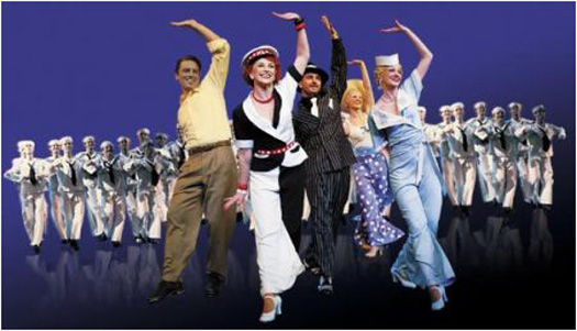 The cast of Anything Goes