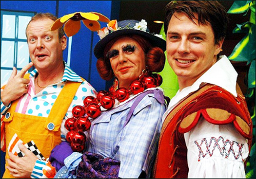 John as Jack with other cast members